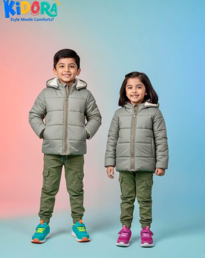 Kidora premium Padding & Sherpa Jackets (Out of stock)