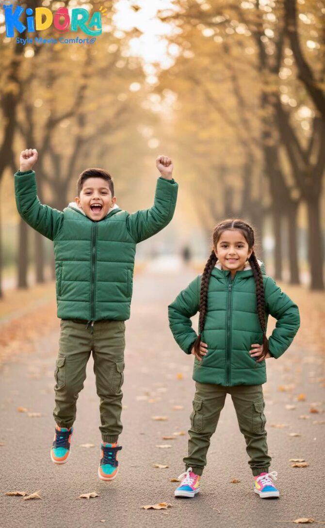 Kidora premium Padding & Sherpa Jackets (Out of stock)